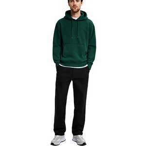Sweat-shirt à capuche pour homme à manches longues, chaud et confortable, de qualité supérieure, brodé, en polyester/coton, fabriqué au Bangladesh - Product Image 3