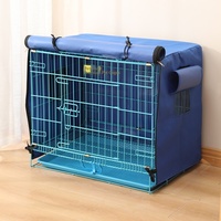 Housse de cage pour chien, protection contre la pluie, le soleil, le vent, imperméable, tissu thermique pour chat, lapin, poulailler et pigeonnier - Toutes tailles