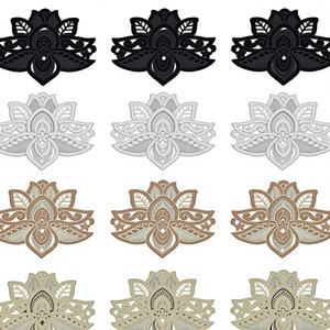 Soft Polyester/Cotton Metallic Net Sequence Embroidery Rhinestone Lace Smooth Touch Bridal Wear Lehenga Decoration Bulk Export - Product Image 1