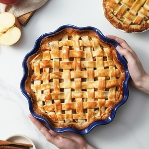 Restaurant de haute qualité Sweese <span class=keywords><strong>porcelaine</strong></span> ustensiles de cuisson moule à <span class=keywords><strong>tarte</strong></span> assiette à <span class=keywords><strong>tarte</strong></span> ronde cuisine profonde <span class=keywords><strong>plat</strong></span> de cuisson <span class=keywords><strong>en</strong></span> céramique - Product Image 5