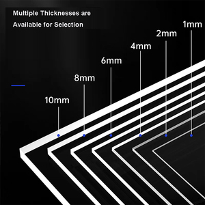 Panneaux muraux de salle de bain en PE solide transparent de 6 mm, plaques de toiture trapézoïdales diffusées pour plafond, résistantes à l'usure et aux chocs - Product Image 6