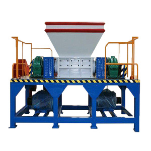 Small 600 Can <b>Shredder</b> Machine For Plastic Metal Aluminum Recycling Dual Shaft Crusher Equipment - Product Image 5