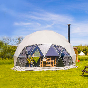 Factory Supply Weiß Runde Jurte Haus Glamping Zelt Luxus für Hochzeits feier - Product Image 6