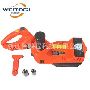 Weitech <b>Electric</b> Hydraulic Jack 12V Emergency Tool <b>Kit</b> For Car Repair - Product Image 1