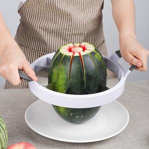 ANJUKE Trancheuse de pastèque en acier inoxydable durable Cutter Server Corer <span class=keywords><strong>Gadgets</strong></span> de cuisine - Product Image 2