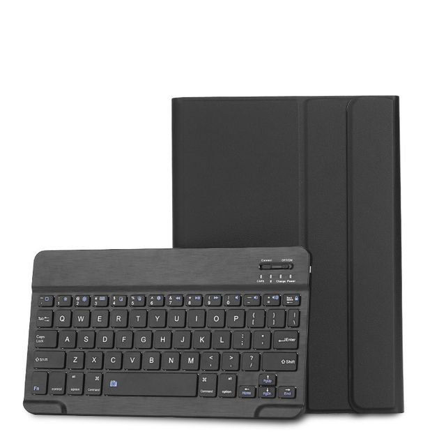 For Samsung Tab S7 Case with Keyboard PU Leather Tablet Protective Cover Keyboard Case for Samsung Galaxy Tab S7 S8 Plus S7FE