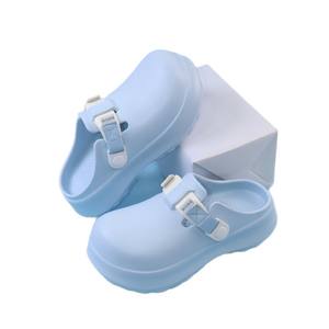 Zuecos Borbo para Mujer, Estilo Slip-On con Suela Gruesa Antideslizante, Cómodos, Color Beige, Tallas 35-45, Moldeados por Inyección, para Uso Casual - Product Image 3