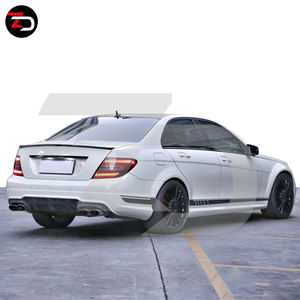 2008-2014 pour 1:1 <span class=keywords><strong>C63</strong></span> Kit Carrosserie avec Pare-chocs Avant Ailes Jupes Latérales Pare-chocs Arrière Capot pour <span class=keywords><strong>Mercedes</strong></span> Classe C W204 <span class=keywords><strong>C63</strong></span> C200 C300 - Product Image 5