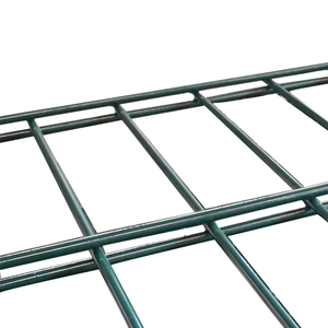 Valla de malla de alambre soldada doble con revestimiento de polvo de acero galvanizado rígido paneles de valla de jardín decorativos - Product Image 5