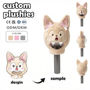 Fabricante de Juguetes de Peluche Personalizados con MOQ Bajo, Juguetes de Animales de Peluche, Gato Hada <span class=keywords><strong>Blanco</strong></span> Personalizado, Muñeco de Peluche Suave de Malla para Cumpleaños - Product Image 5