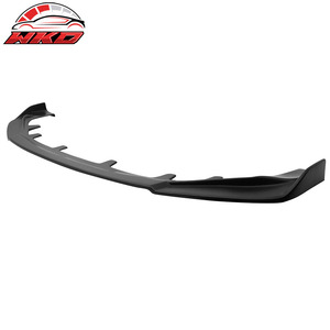 Compatible con Lexus IS250 2014-2016, Labio de Parachoques Delantero Estilo IKON, Negro Sin Pintar - Product Image 1