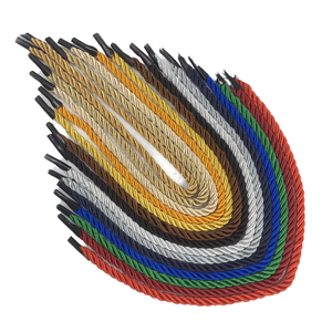 3-sợi xoắn PE Polyester dây thân thiện với môi trường <span class=keywords><strong>PP</strong></span> nhựa mua sắm túi giấy xử lý cho nông nghiệp sử dụng - Product Image 4