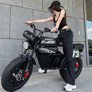 دراجة كهربائية بتعليق كامل OEM بقوة 48 فولت 500 واط مع 21 سرعة وفرامل قرصية ميكانيكية مزدوجة وهيكل من سبائك الألومنيوم من المصنع مباشرة - Product Image 1