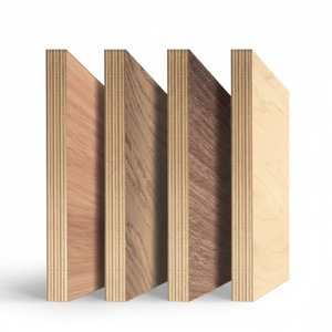 Contreplaqué décoratif double face en placage de bouleau - Contreplaqué en placage coupé à la fraise, bois d'hévéa, eucalyptus, surface plane - Product Image 3