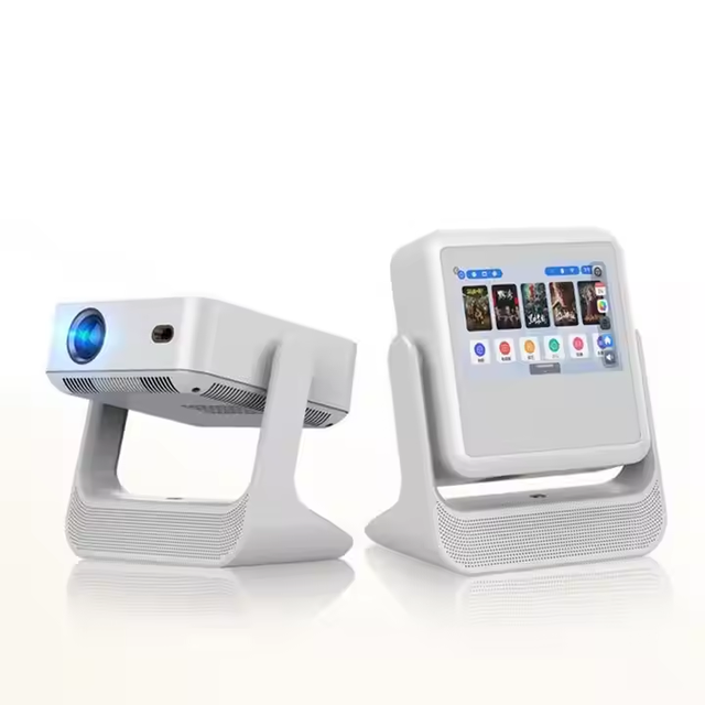 For Customized 2025 New Touch Pad Projector Dual Band WiFi 6 for 4K Mini Portable Smart Android 9 3D Ready 300 ANSI