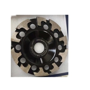Disque abrasif 7'' (178 mm) à segments en <span class=keywords><strong>T</strong></span>, diamant haute dureté, meule à coupelle OEM pour meuleuse à béton - Product Image 1