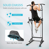 Barre de traction pour musculation, équipement de Fitness, hauteur réglable, multifonction, avec dossier