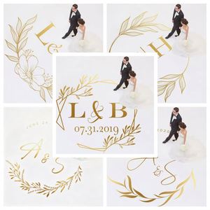 Autocollant de sol en vinyle personnalisé, autocollant de piste de danse pour mariage avec nom et date pour réception de mariage, fête d'anniversaire, fiançailles - Product Image 4