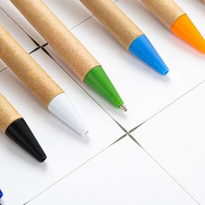 Personalized Recycled Paper Pen With Eco Friendly Environment Logo <b>Ink</b> <b>Refill</b> and Eco-friendly Ballpoint - Product Image 4