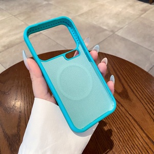 เคสโทรศัพท์ซิลิโคนเหลวแม่เหล็กแฟชั่น สำหรับ Xiaomi 17 Pro Max 14 15 Pro รองรับการชาร์จไร้สาย ป้องกันแรงกระแทก ฝาหลังป้องกัน - Product Image 4