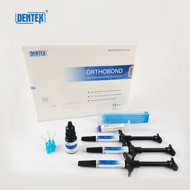 Dental Composite Orthodontic Light Cure Adhesive System Kit Visible