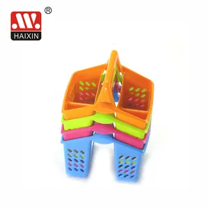 أواني طعام بلاستيكية من الدرجة البلاستيكية للمطبخ ، أدوات مائدة بأربع حجرات ، تجفيف من من من من من خلال مقبض - Product Image 3