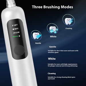 แปรงสีฟันโซนิคแบบสั่นสะเทือน ขนแปรงนุ่ม ชาร์จไฟได้ในตัว ยี่ห้อโรงงานผลิต พร้อมไฟ LED แสดงสถานะการชาร์จ ใช้พลังงานจาก USB ระดับกลาง สำหรับใช้ในครัวเรือน - Product Image 6