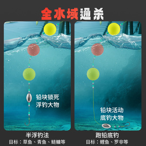 Flotteur de pêche flottant Ante 10g en EVA profil T pour eau douce, durable pour la pêche en lac et en ruisseau - Product Image 3