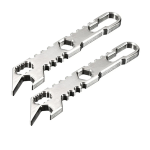 Tùy Chỉnh <span class=keywords><strong>CNC</strong></span> Titan Bộ Phận Hợp Kim Titan Mở Chai Titan Edc Thao Tuốc Nơ Vít Cờ Lê Cho Edc Túi Công Cụ - Product Image 4