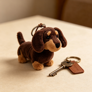 Lindo Llavero <span class=keywords><strong>de</strong></span> Peluche con Ojos Grandes, Adorno <span class=keywords><strong>de</strong></span> Animal <span class=keywords><strong>de</strong></span> Dibujos Animados para Bolsos, Juguete <span class=keywords><strong>de</strong></span> Peluche Suave, Regalo para Amigos - Product Image 6