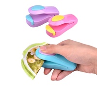 Accessoires de cuisine, outils, mini scelleuse alimentaire portable, machine à sceller thermique, scelleuse de sacs à collation pour la maison, ustensiles de cuisine, gadget