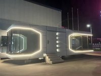 Maisons préfabriquées modernes Espace capsule Cabine Hôtel Conteneur Maison Pod Extérieur Mobile Petite Maison Luxe