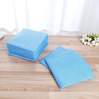 Rouleau de drap jetable non tissé bleu - Imperméable et anti-taches pour usage médical, spa, tatouage et examen