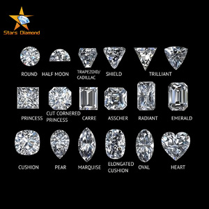 实验室创建VVS VS1 0.5ct 0.8ct 1CT 1.5ct 2CT 4CT 5CT HPHT CVD合成3EX切割IGI认证实验室生长钻石 - Product Image 3