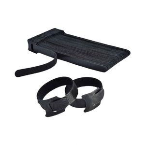Bande organisatrice de câbles en nylon durable, légère, avec fermeture auto-agrippante double face, écologique - Product Image 4