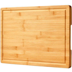 Planche à découper carrée en bambou, antibactérienne, multifonctionnelle, pour la cuisine - Product Image 5