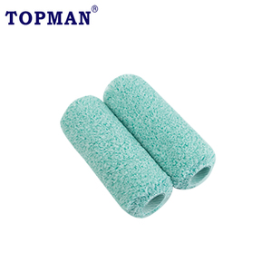 Topman 2 gói 4 inch x 3/8 inch Nap cao cấp Microfiber độ bền cao Jumbo Mini Con Vẹt con lăn thay thế bề mặt nhẵn - Product Image 1