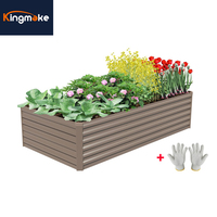 Pot de fleur en argile de fibre de jardinières modernes simples de jardin extérieur Pot de fleur en céramique pour l'hôtel