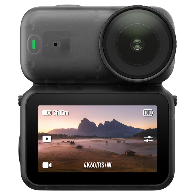 Osmo Nano Professional 4K HD Waterproof Action Sports Camera with Touch Screen and 128 GB Built-in Memory