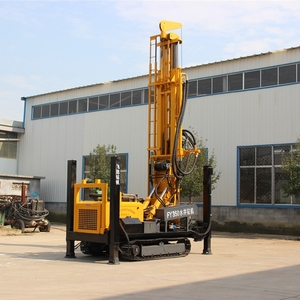 Pneumatic DTH Water Well Rotary Drilling <strong>Rig</strong> Machine 100m 300m Crawler Borehole <strong>Mining</strong> <strong>Rig</strong> with Gearbox and Pump Air Powered" - Product Image 5
