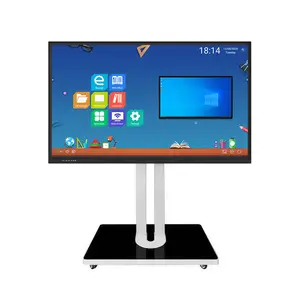 VISIGN personalizzato All-in-one 55 65 75 86 98 100 105 lavagna elettronica da 110 pollici lavagna interattiva Smart Board per interni Touch TV