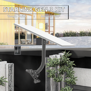 Kit de montage Starlink Standard V4 180 °   Support de fixation réglable en métal pour toit et mur - Product Image 2