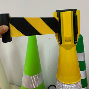 Producto de advertencia de tráfico de plástico retráctil - Product Image 4