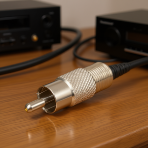 Adaptador RCA Macho a Hembra con Aislamiento de Teflón, Conector de Audio y Video - Product Image 2