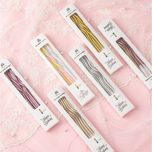 Spiral Curve Birthday <b>Candles</b> 12Pcs <b>Set</b> Colorful Cake Decorations For Birthday Party - Product Image 1