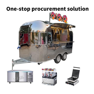 2025 Custom Food Truck Trailer OEM Mobile <b>Kitchen</b> Pizza Coffee Fast Food Trailer for Sale Europe - Product Image 2