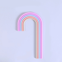 Bestseller Bunter Regenbogen Cake Topper Kuchenwerkzeuge Hochzeit Geburtstag Party Geschenk Kuchen Zubehör Dekorationen
