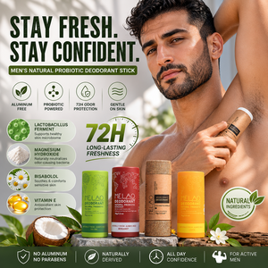 <span class=keywords><strong>Deodorante</strong></span> Stick Naturale Probiotico al Magnesio Senza Alluminio in Confezione di Carta, Controllo Odori 72h, <span class=keywords><strong>Antitraspirante</strong></span> per <span class=keywords><strong>Uomo</strong></span> - Product Image 1