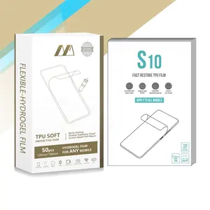 10S chữa lành 3D cứu trợ in bất chạm vào điện thoại trở lại trang trí sticker cho điện thoại di động bảo vệ màn hình máy cắt - Product Image 2