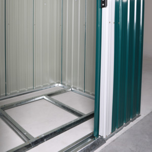 Abri de jardin multifonctionnel en acier pour l'extérieur, résistant à l'eau, pour outils de ferme et mobilier de patio - Product Image 5